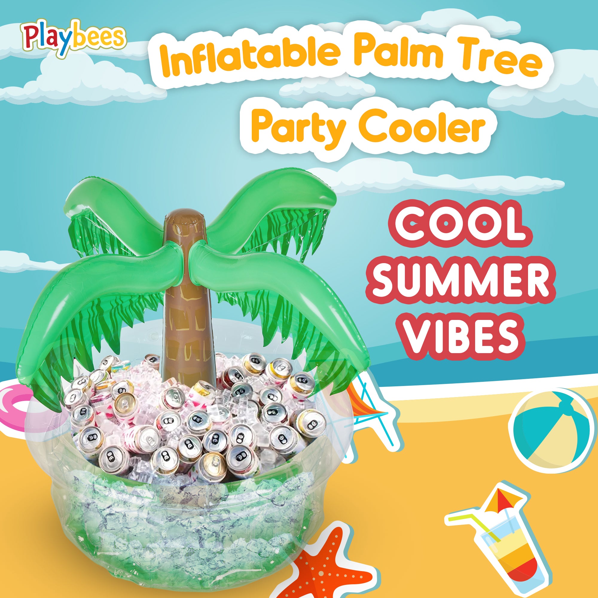 Inflatable Palm Tree Cooler 28