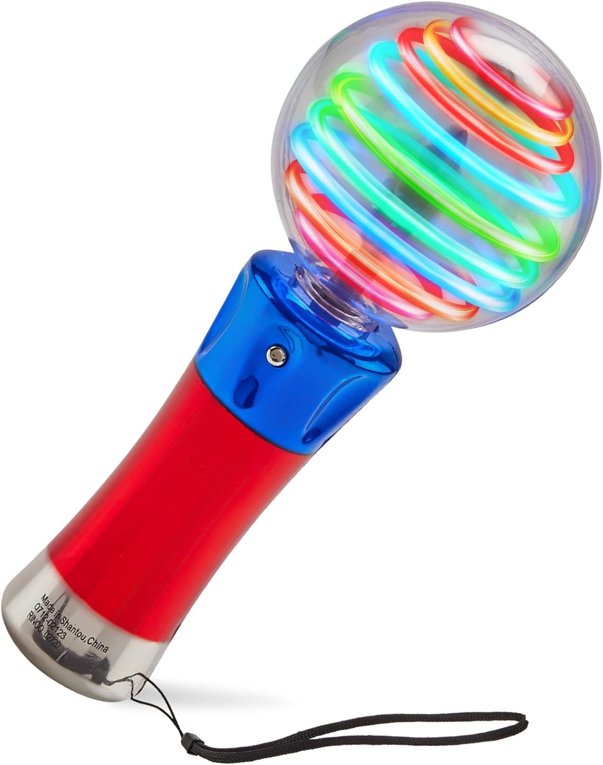 Illuminating Magic Wand Toy with Flashing LED Lights - Fun for Kids of All Genders - Mesmerizing Spinning Lights and Vivid Colors