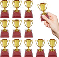 4 Inch Gold Cup Trophy - 12 Pack with Square Bottom - Ideal Achievement Prize Awards