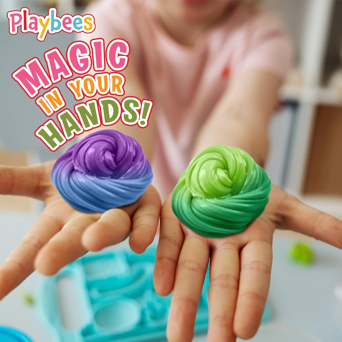 Color Changing Fudge Putty 4-Pack - Heat Sensitive Slime - 2 Oz per Container