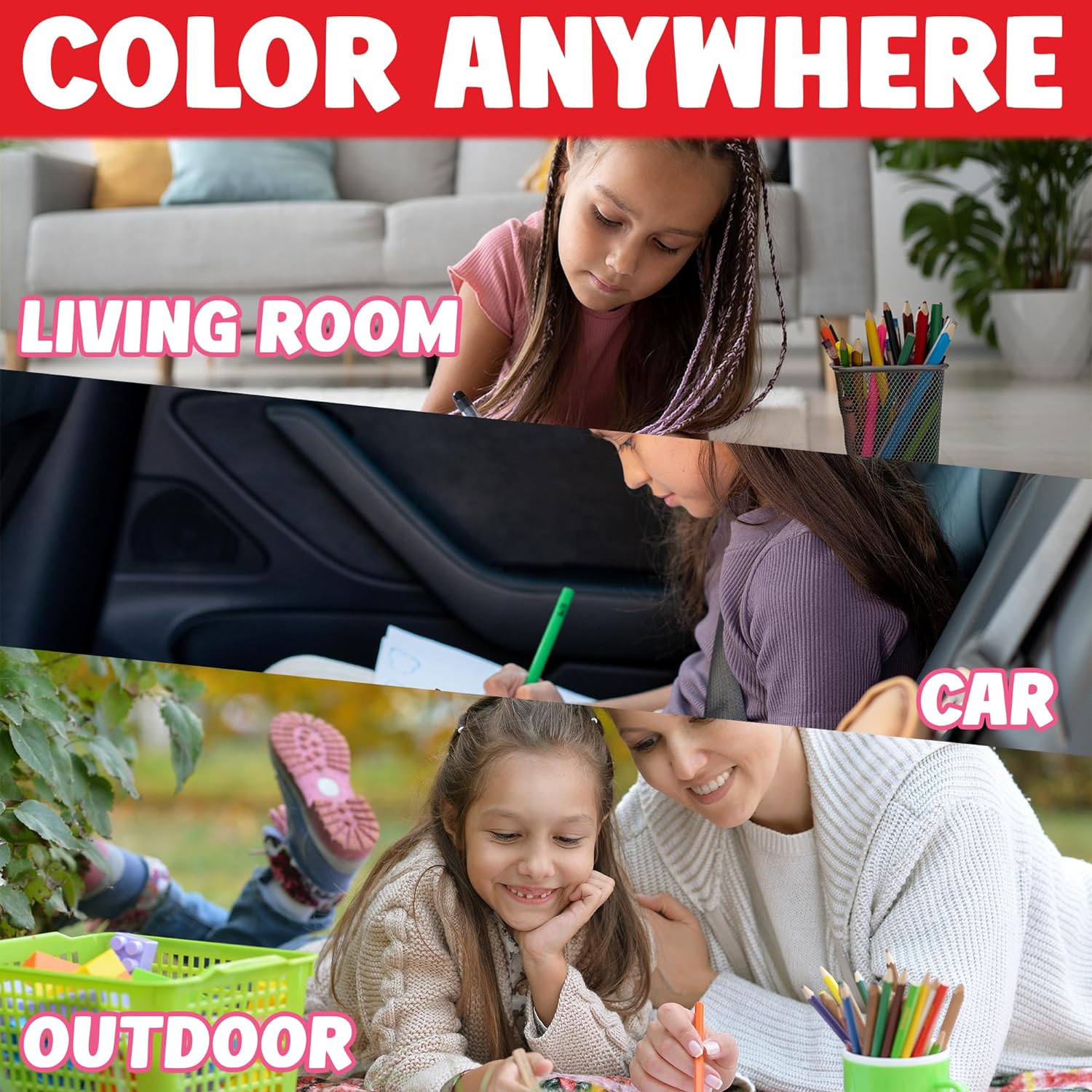 Monster Coloring Books - 20 Pack - Kids Monster Party Favors for Boys & Girls