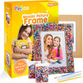 Playbees Kids Picture Frame Mosaic Craft Kit Craft DIY Arts & Crafts for Kids Frame Kit Great Birthday Gifts for 3 4 5 6 7 8 9 10 11 12 Year Old Holiday Christmas Gift for Girls