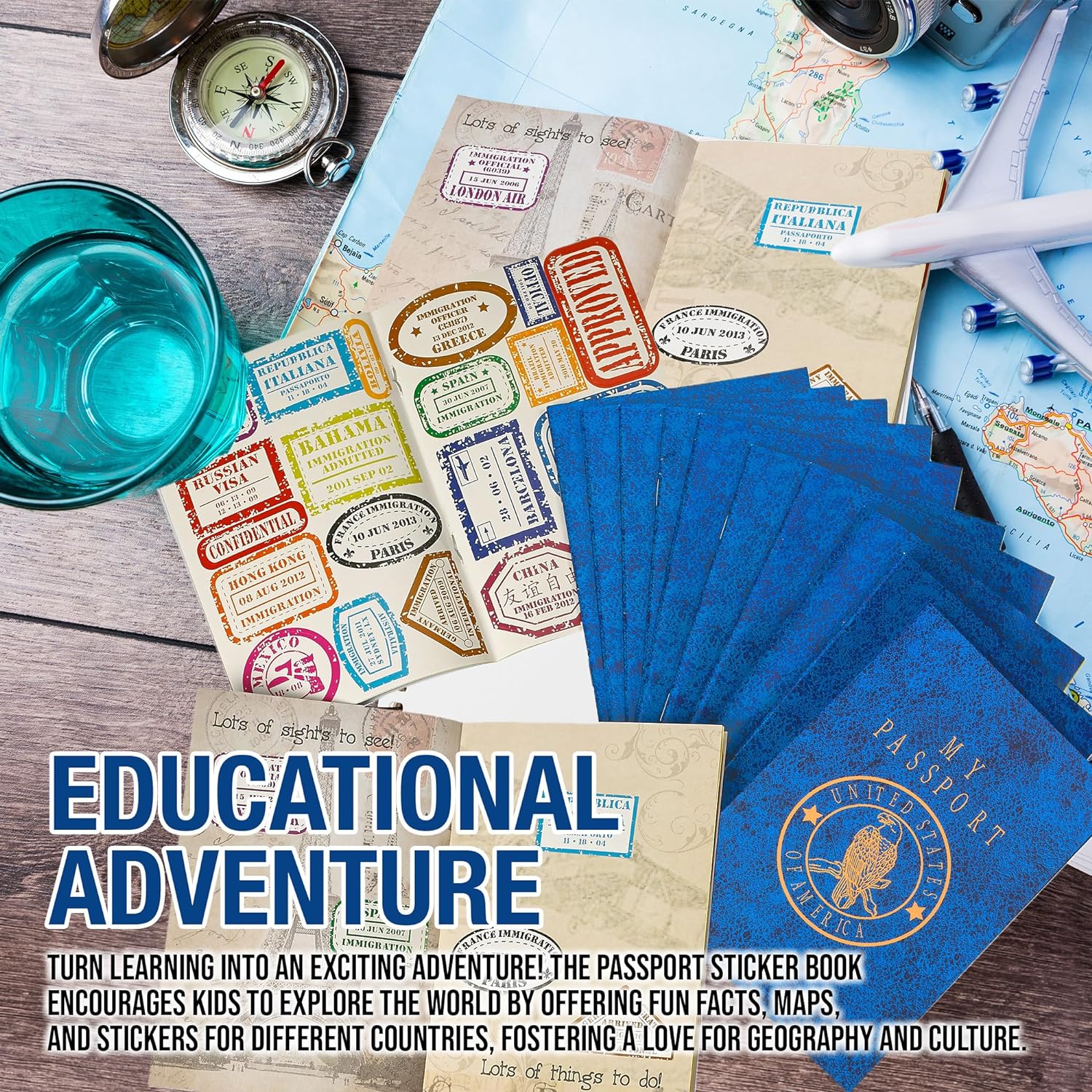 Passport Sticker Book