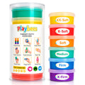 Hand Therapy Putty for Kids & Adults, Ultra Soft to Extra Firm, 6 Pack
