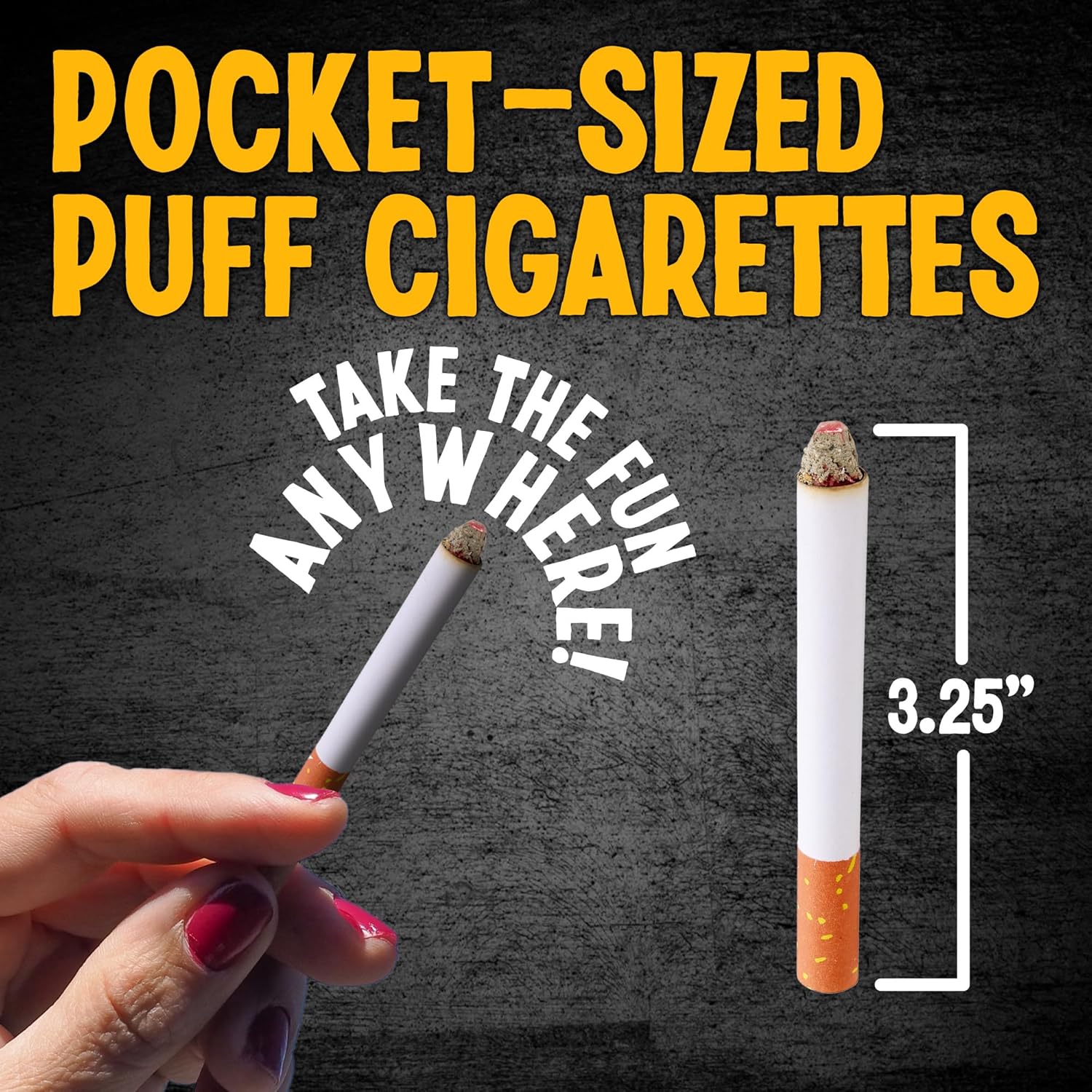fake cigarettes halloween Costume Prop Accessory Even the crisp pleats and pinstripes of a 20s costume suit begs attention and a little fun Realistic Fake Cigarettes - 6