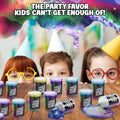 Playbees Galaxy Slime 6 Pack Marbled Slime Gooey Unicorn Fidget Kit Party Favors for Girls Boys Stretchy & Non-Sticky Super Soft Sludge Toy Classroom Rewards Goodie Bag Stuffers