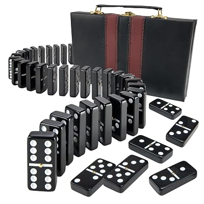 Jumbo Domino Set Black