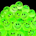 Glow Smile Face Bouncing Balls