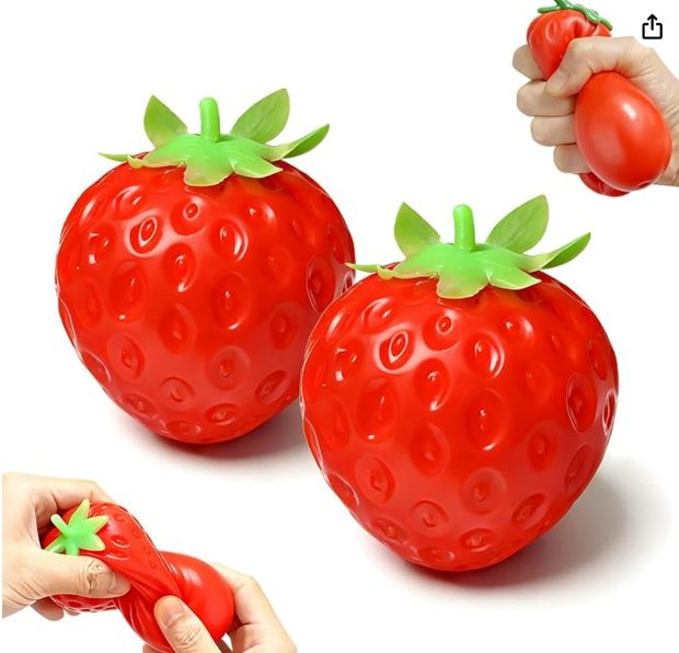 Squishy Strawberry - 2.95 Inch