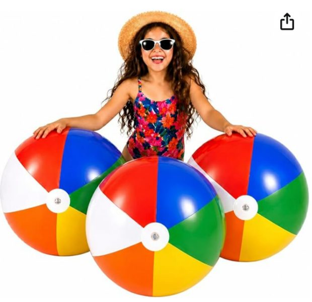 Beach Balls 20 Inch - 3PK