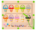 Magnetic Number Maze - Ice Cream