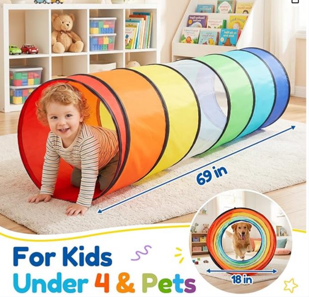 Kids Pop Up Play Tunnel