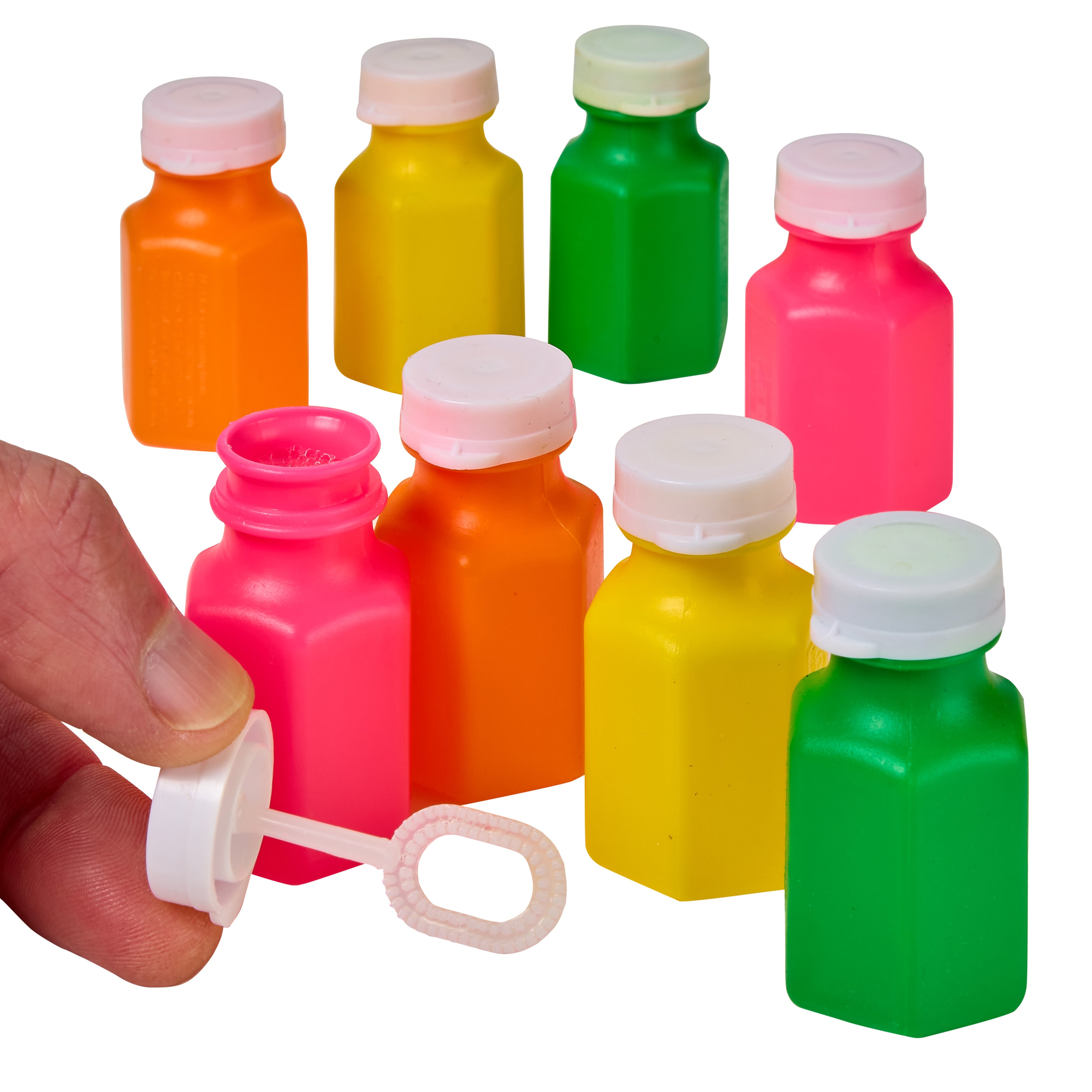 Neon Bubble Bottles