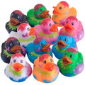 Splat Jeep Ducks for Ducking - 12 Pack - Duck Duck Jeep Rubber Ducks for Mini Stocking Stuffers